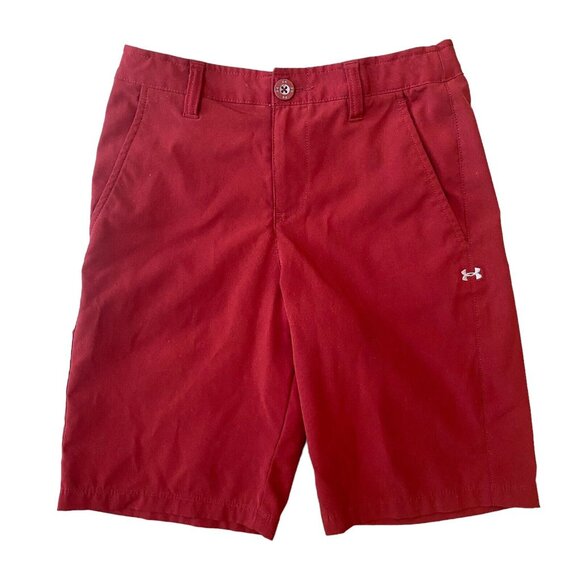 Under Armour Match Play Blue Shorts Golf Casual Youth Medium Lot of Two - Picture 2 of 9